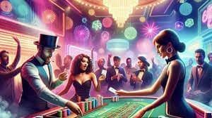 Studio live multi-kamera Caribbean Stud Poker di bloxburg